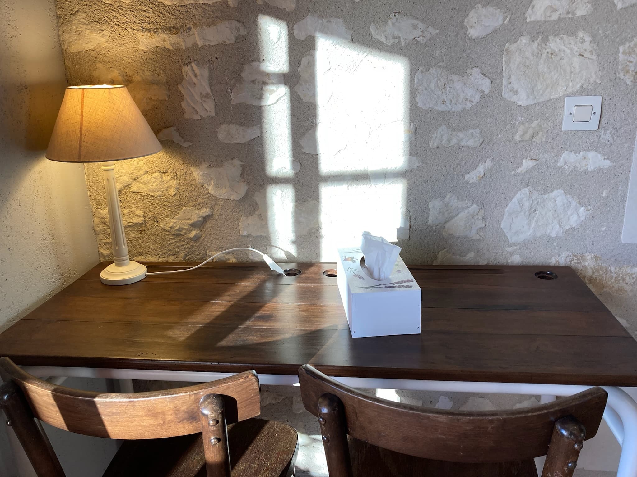 chambres hôtel en Touraine – vue chambre familiale